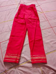 Vibrant Pink Embroidered Kurta