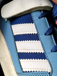 Adidas Blue White Sneakers