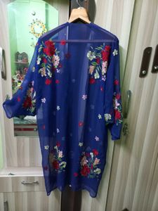 Hand-embroidered Shrug