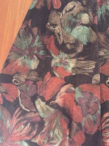 Bohemian Floral Print Maxi Skirt