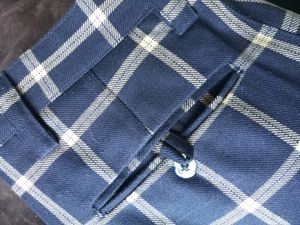 Checked Formal Pants