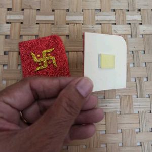 Swastik &amp; Laxmi Charan Wall Stickers (6 pkts)