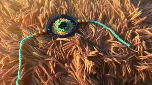 crochet evil eye Rakhin