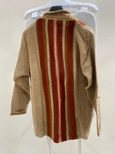 Vintage Ethnic Striped Cardigan