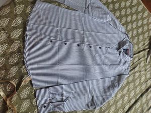 Men's Striped Casual Shirt