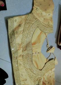 Elegant Mirror Work Saree