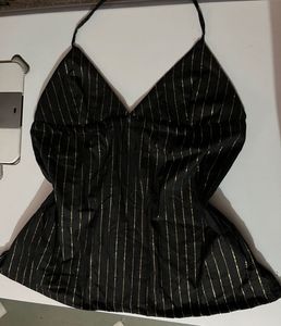 Desi chatpate Backless Halter Top