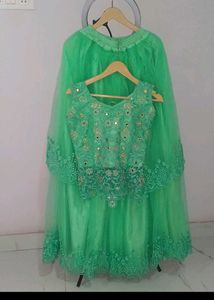 Very Beautiful Green Lehenga/Gown