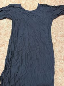 Ash Grey Embroidered Kurti