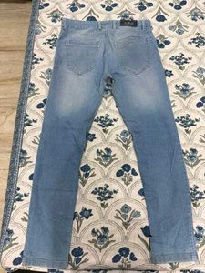 COBB Light Wash Distressed Jeans