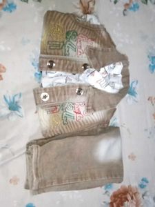 Stylish Boys Outfit - Shirt, Vest &amp; Pants