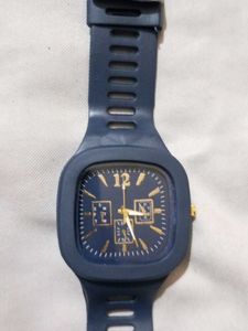 Stylish Blue Digital Watch