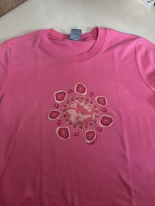 Pink Patterned Tee