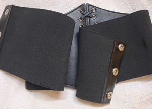 Gothic Lace-Up Corset Belt