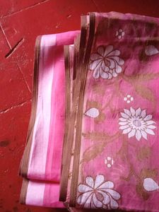 Beautiful Pink Saree