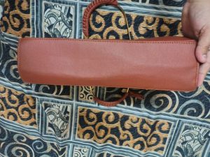 Stylish Brown Quilted Handbag