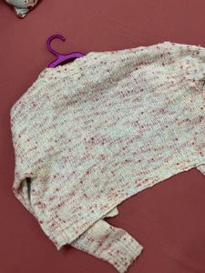 Chic Multicolor Knit Cardigan