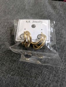 Chic Triple Hoop Earrings