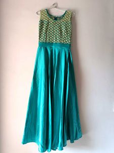 Stunning Blue Embellished Gown