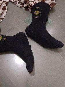 Cozy Black Socks