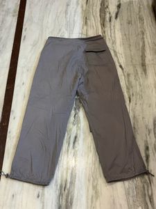 Baggy Grey Parachute Pants