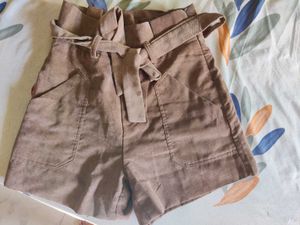 Stylish Paperbag Waist Shorts