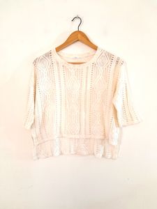 White Casual Top (Women's)