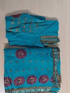 New Saree With Blouse