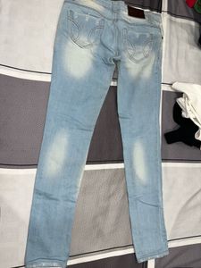 Light Wash Denim Jeans