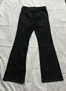 Black Flared bootcut Jeans 28
