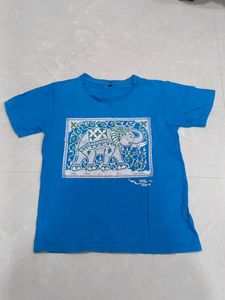 Blue Graphic T-Shirt