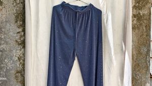I. Sparkly Blue Leggings