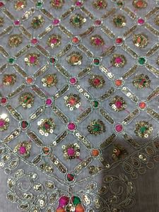 Exquisite Embroidered dress material