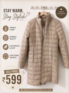 Stylish Lightweight Padded Jacket for Women