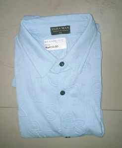 Zara Sky Blue XL Shirt