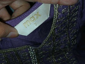 Elegant Purple Kurta