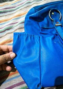 Vibrant Blue Handbag