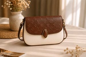 Brown & Cream Handbag