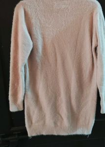 Pink Sweater Dress