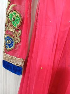 Embroidered Anarkali Suit