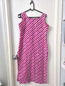 Pink Striped Kurta