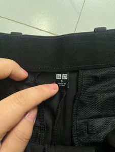 Black Straight Leg Pants