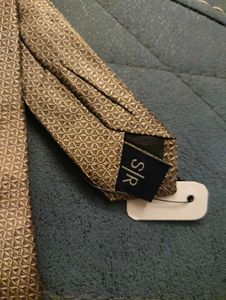 Imported SR Designer Golden brown Tie