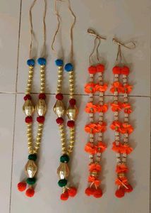 Unused Four Pieces Decorative Haar/Mala /Necklace