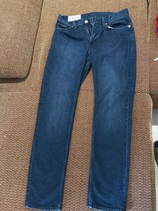 Dark Blue Denim Jeans - Size 30 inches