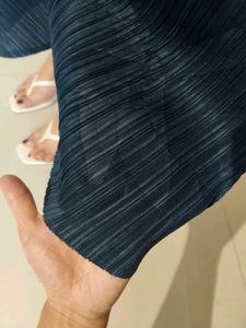Pleated Wide Leg Palazzo Pants