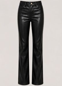 Faux Leather Corset Top &amp; Pants Set