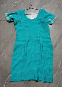 Turquoise Ethnic suit