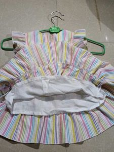 Adorable Striped Baby Girl Dress