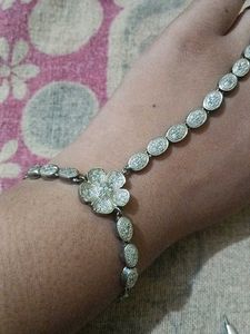 Stunning Floral Hand Harness